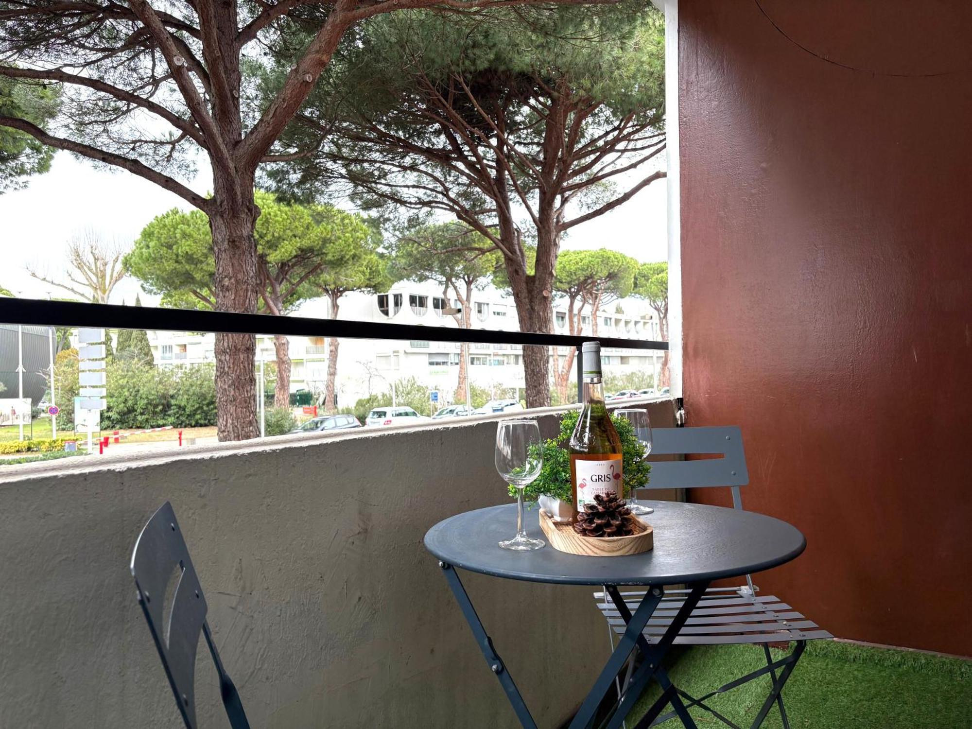 L'Amazone Studio Plein Centre Plages A 2Min Clim Wifi Sur Le Port - Top Prosconciergerie- ラ・グランド・モット エクステリア 写真